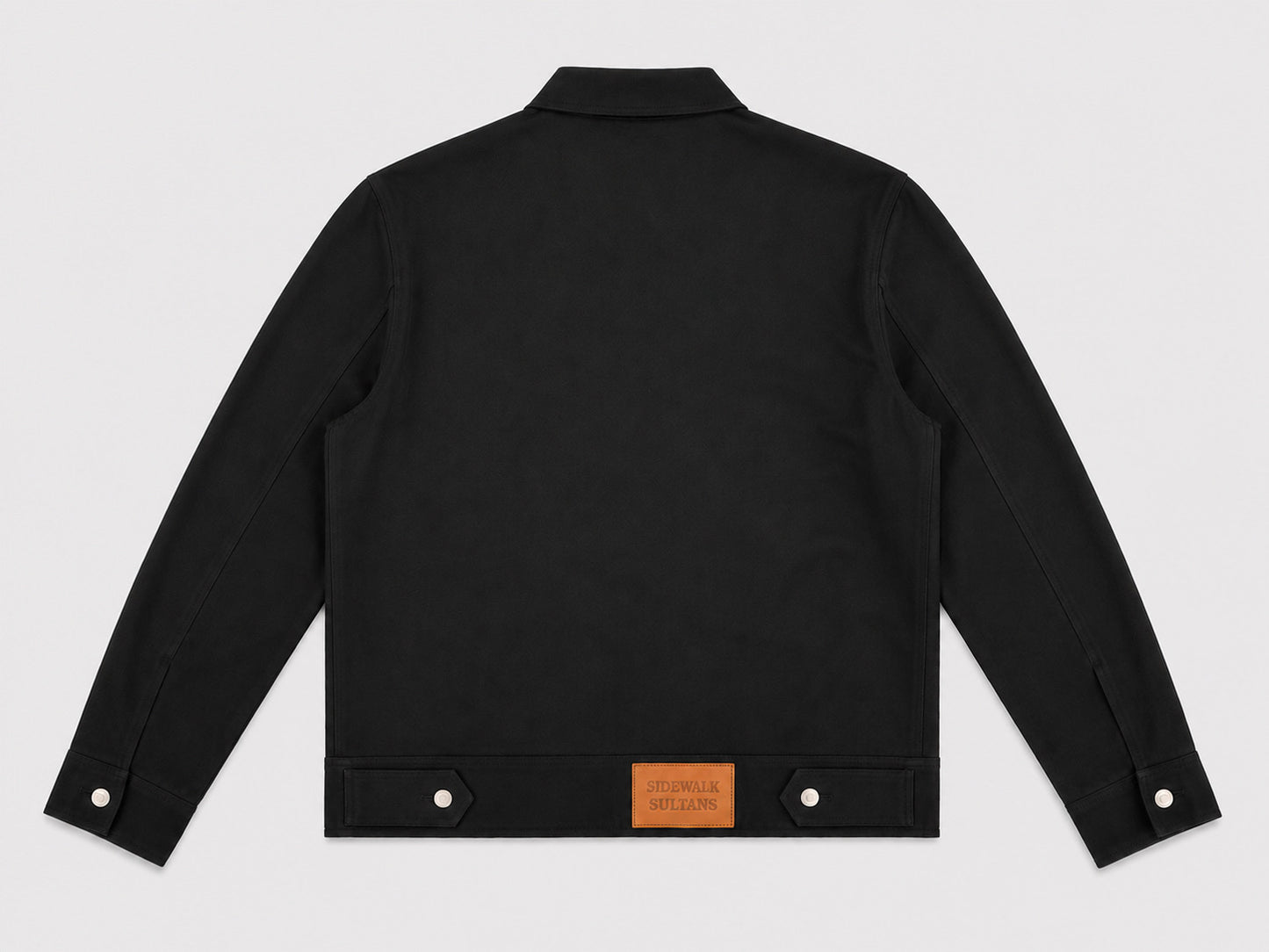 Jet Black Selvedge Denim Jacket 15Oz