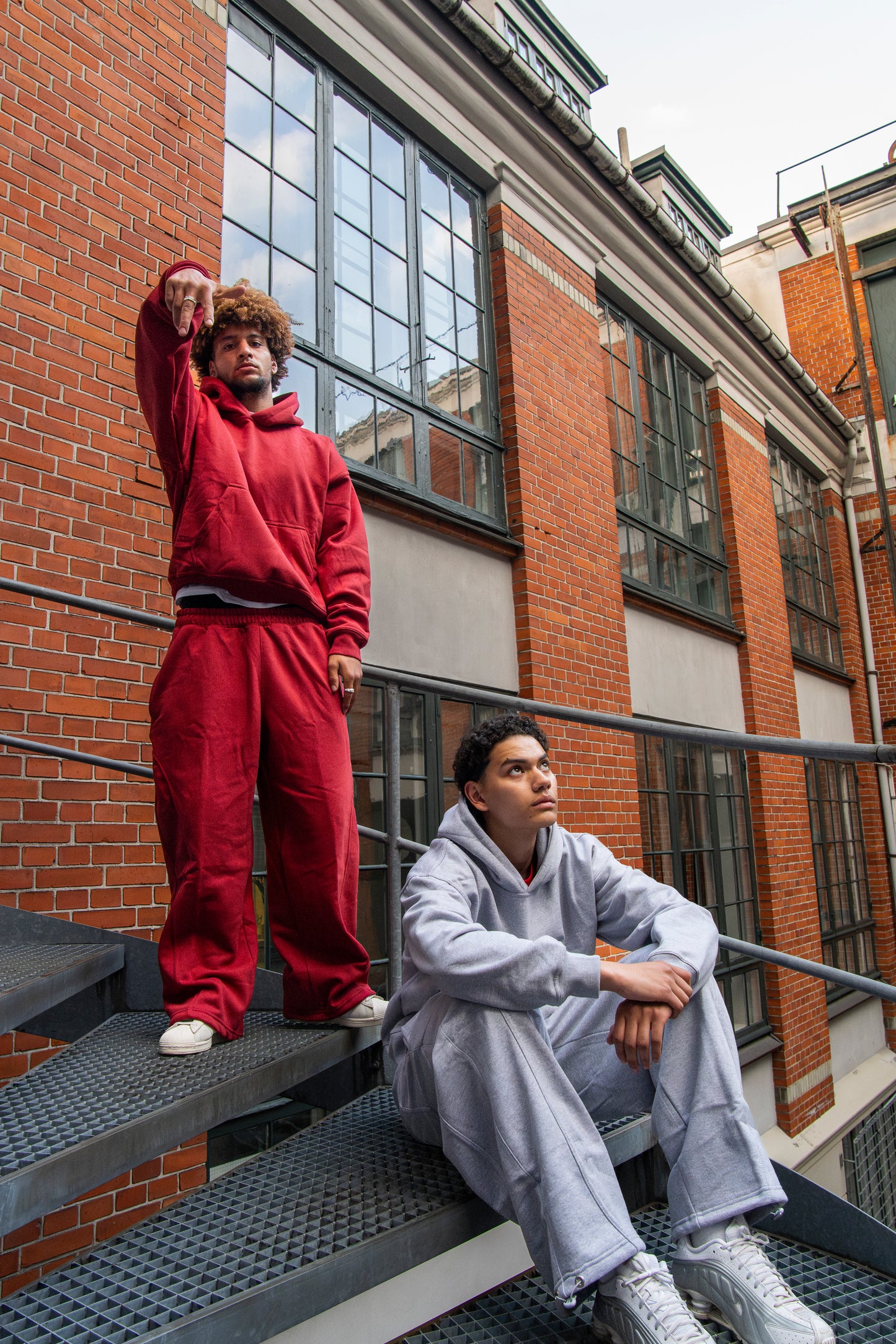 Red Street Sweats