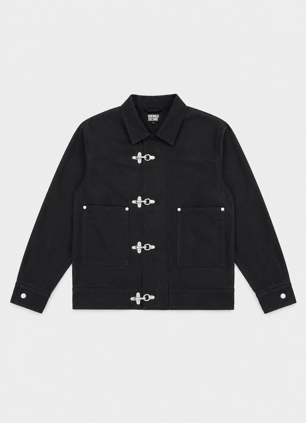 Jet Black Selvedge Denim Jacket 15Oz