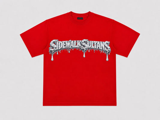 Red Chrome Tee
